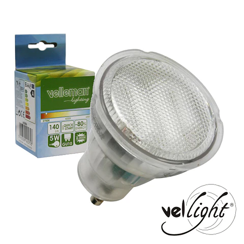LÂMPADA GU10 5W=20W 230V ECO 100LM 2700K