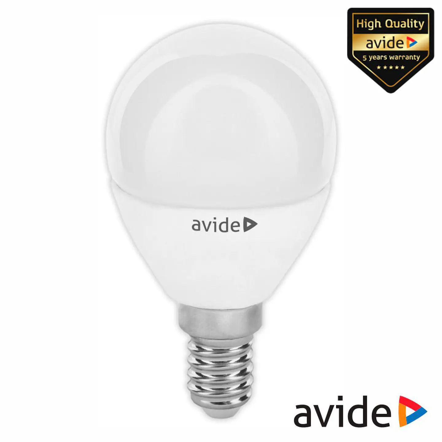 Lâmpada LED E14 GLOBO 7W 230V 4000K 600lm Value Range AVIDE 1