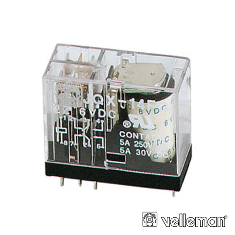 RELÉ 12VDC INVERSOR BIPOLAR 5A/220AC