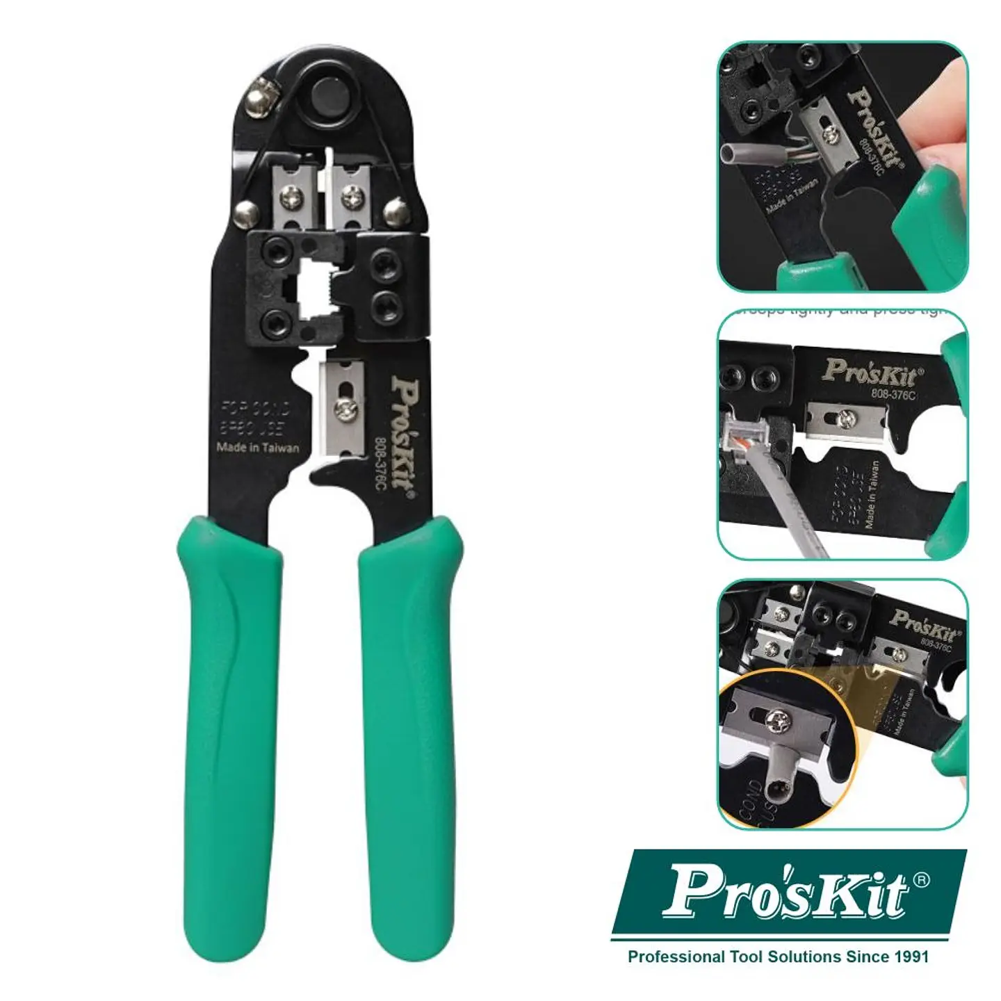 ALICATE DE CRAVAR RJ45 PROSKIT 1