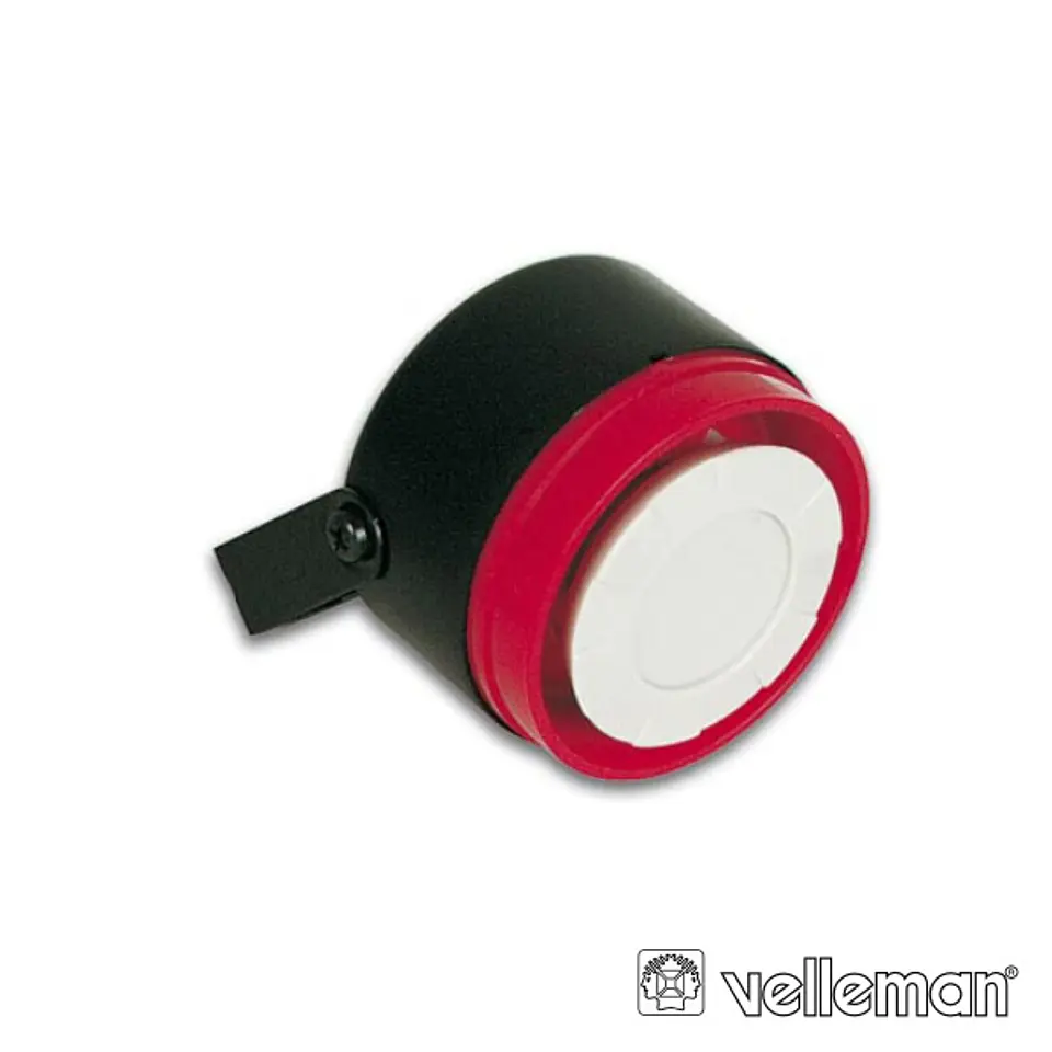 SIRENE RESISTENTE A ÁGUA 6-14V 200MA 112DB VELLEMAN 1