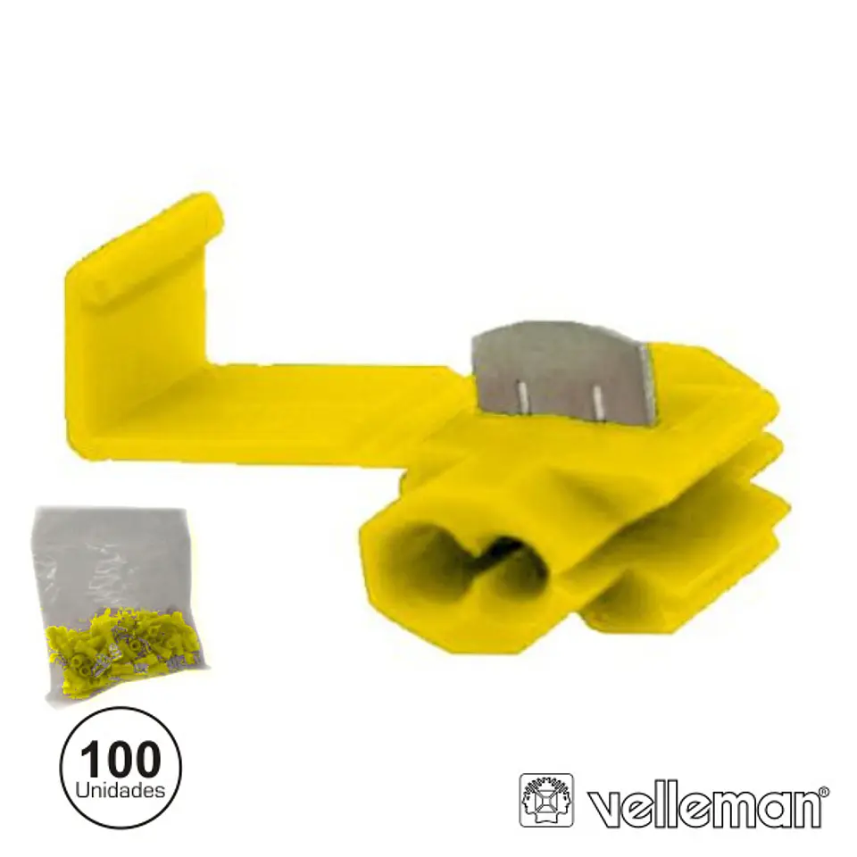 QUICK SPLICE AMARELO 100X BLISTER 1