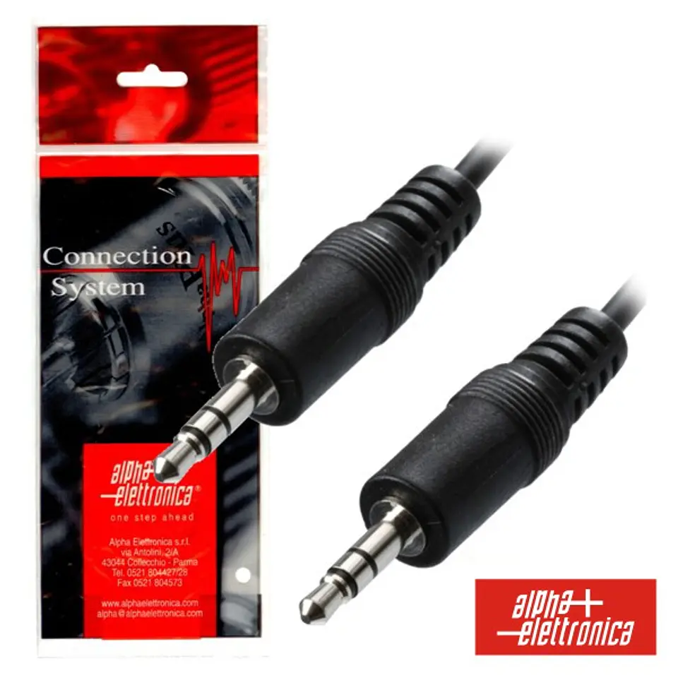 CABO JACK 3.5MM MACHO / JACK 3.5MM MACHO 3M ST POLYBAG 1