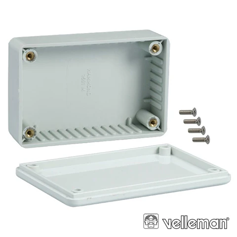 Caixa Estanque Abs Cinzento 200 X 120 X 75 mm