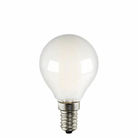 Lâmpada LED E14 G45 Filamento Opaca 7W 4000K 860lm