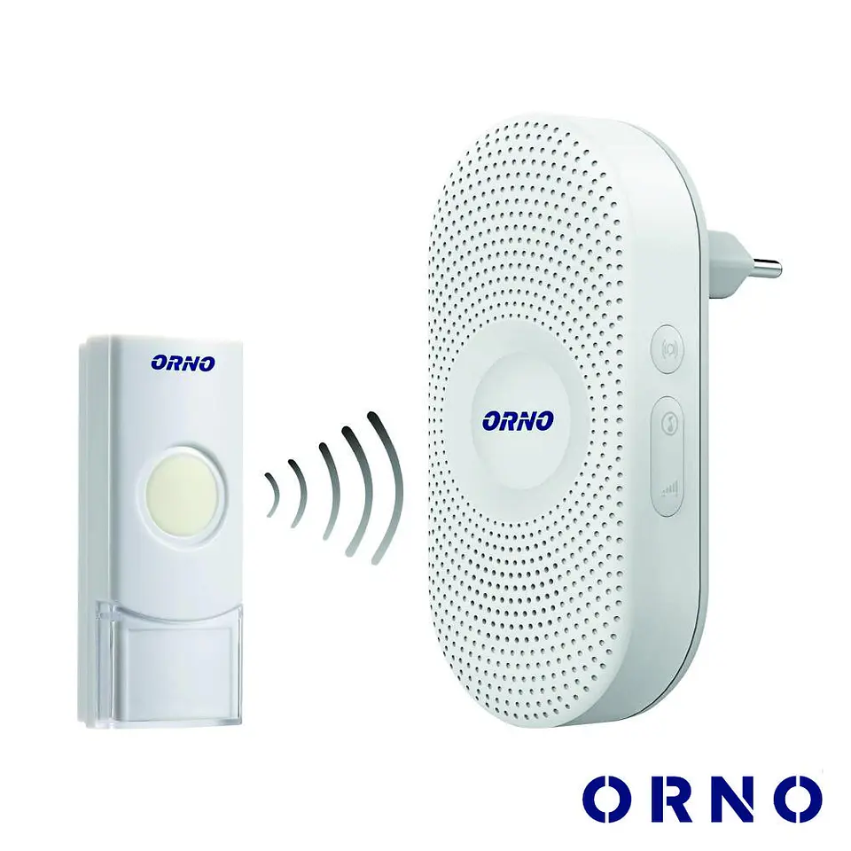 Campainha S/ Fios C/ 1 Receptor 300m ORNO 1
