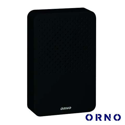 Campainha de Interior 230V Preto ORNO
