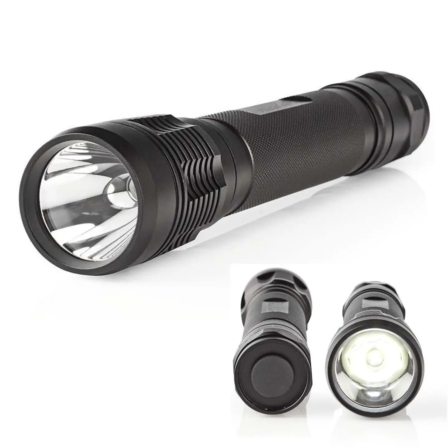 Lanterna LED 10W 500lm IPX7 Preto NEDIS 1