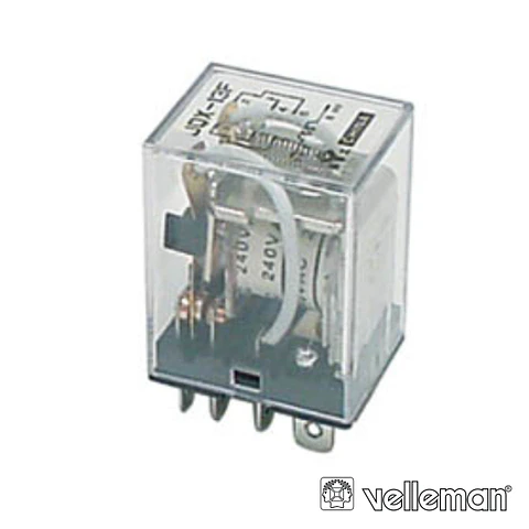 RELÉ 12VDC INVERSOR QUADRIPOLAR 3A/220V