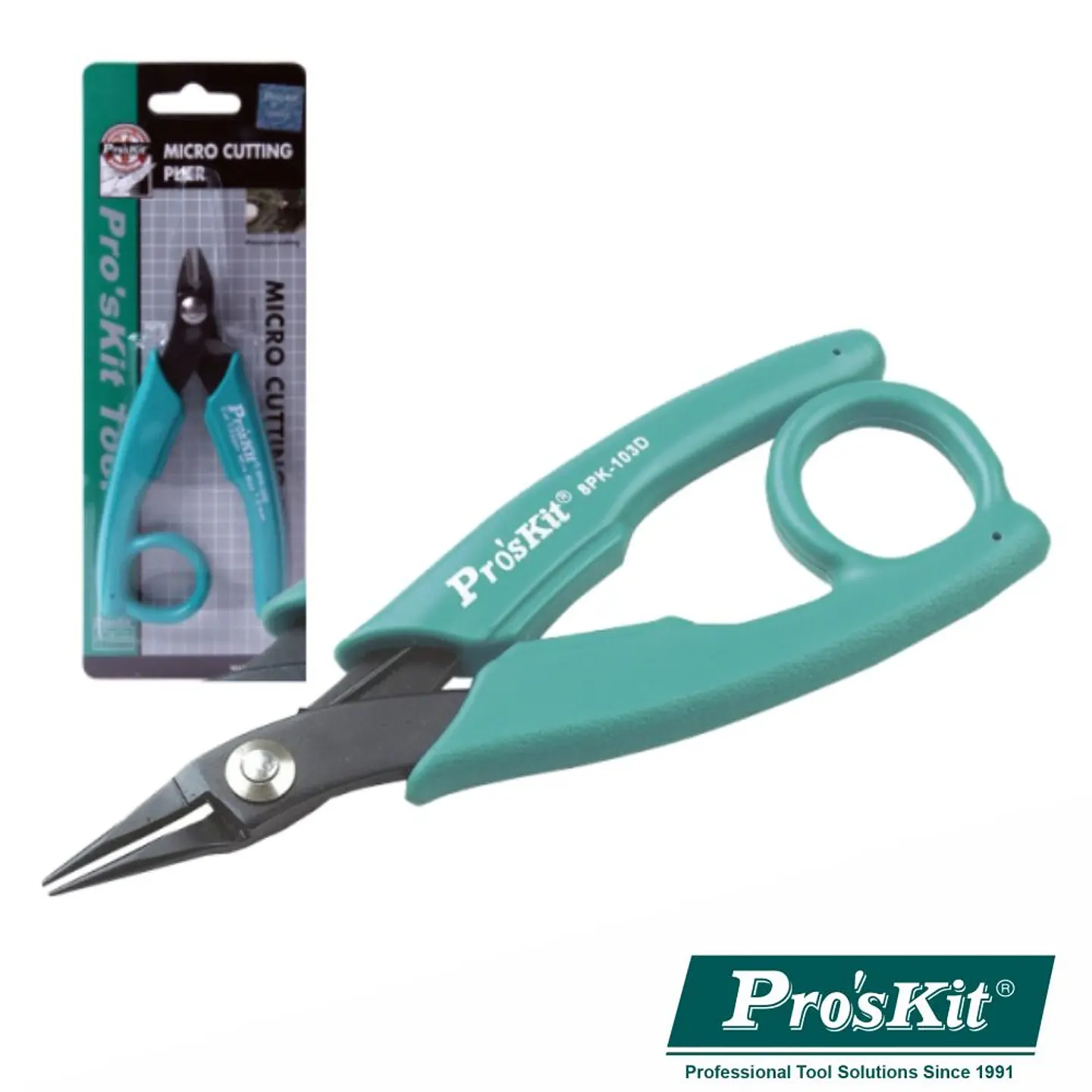 ALICATE DE CORTE MICRO 130MM PROSKIT 1