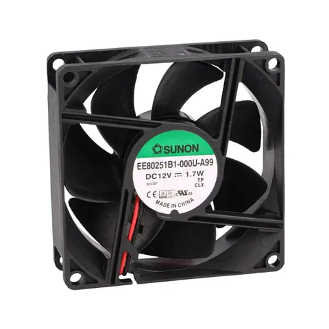 Ventoinha 12VDC 80x80x25mm 2 Fios EE80251B1-000U-A99 SUNON