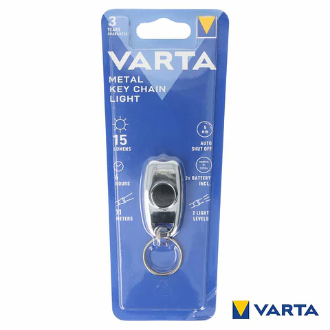 Lanterna LED METAL KEY CHAIN LIGHT 15lm VARTA