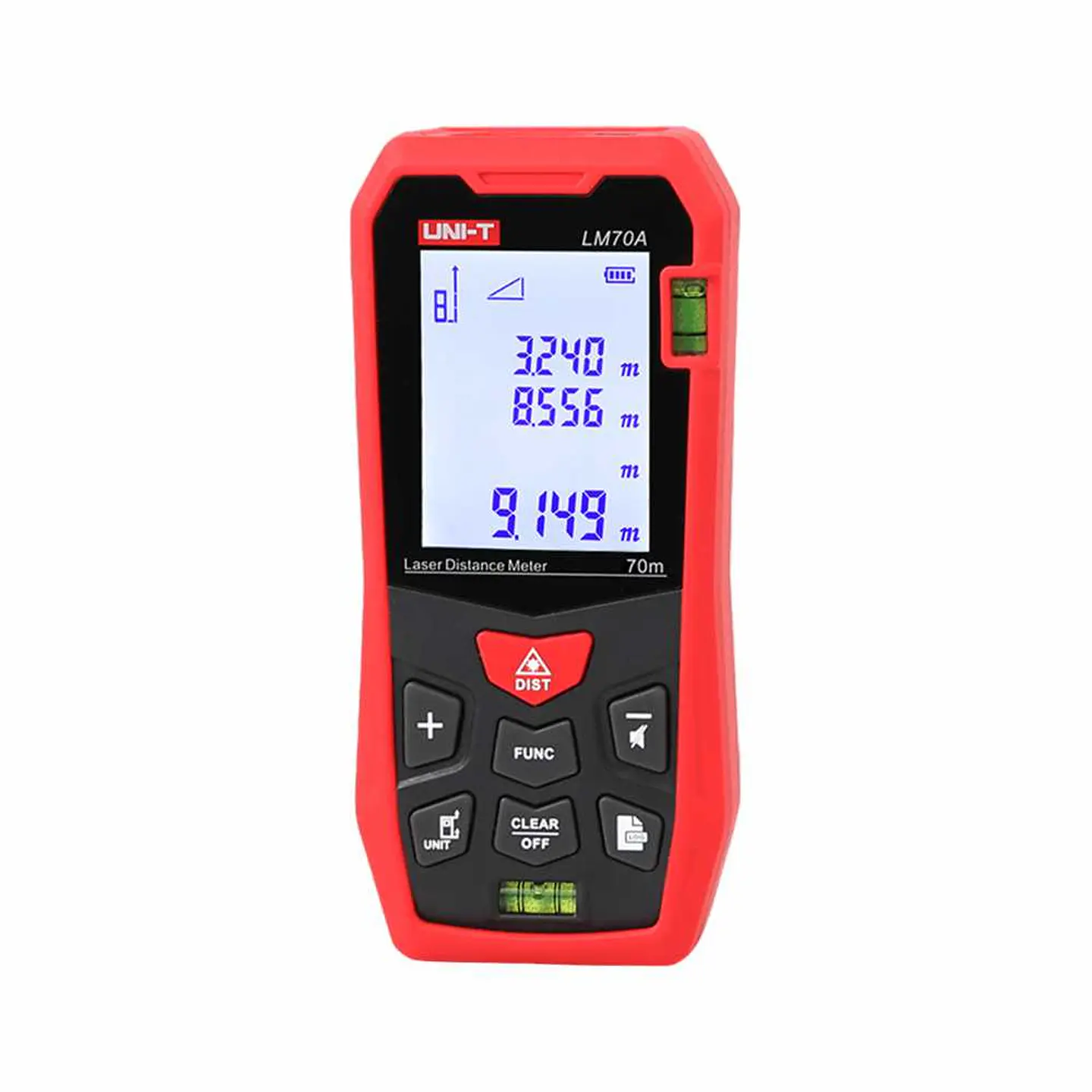 Medidor de Distâncias Digital C/ Laser 70m UNI-T 1