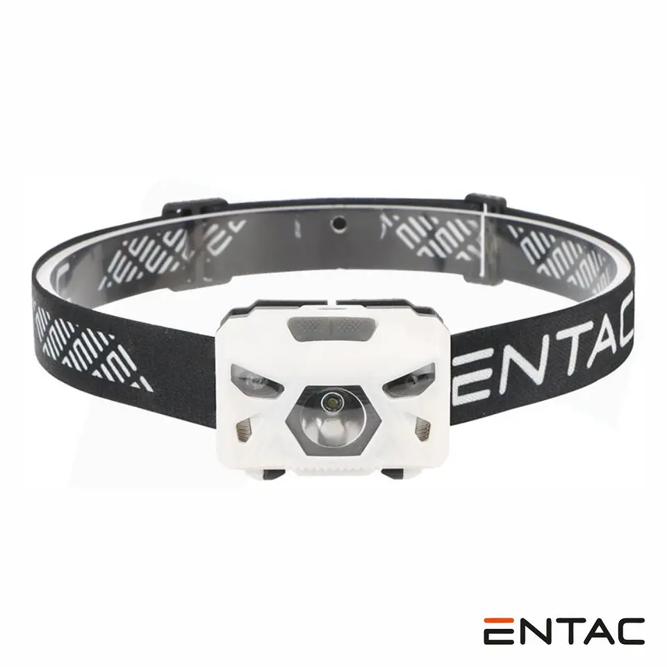Lanterna de Cabeça 5W XPE+LED Vermelho 150lm IP54 ENTAC 1