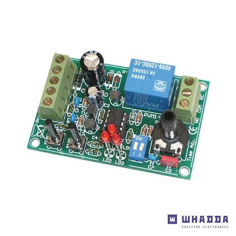 Kit Temporizador Start/Stop 1s-60h WHADDA