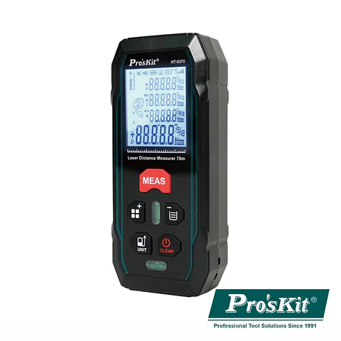 Medidor De Distâncias Digital a Laser C/ Nível 70m PROSKIT
