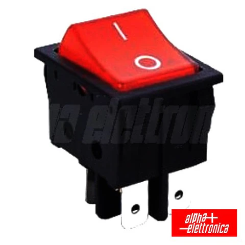 INTERRUPTOR BASCULANTE 15A-250V DPST ON-OFF