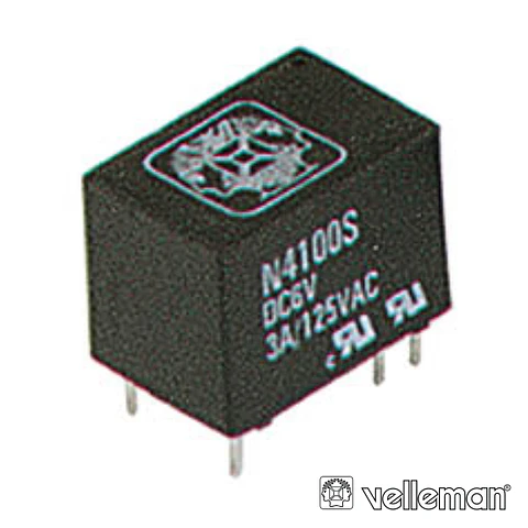 RELÉ 12VDC INVERSOR UNIPOLAR 3A/125V