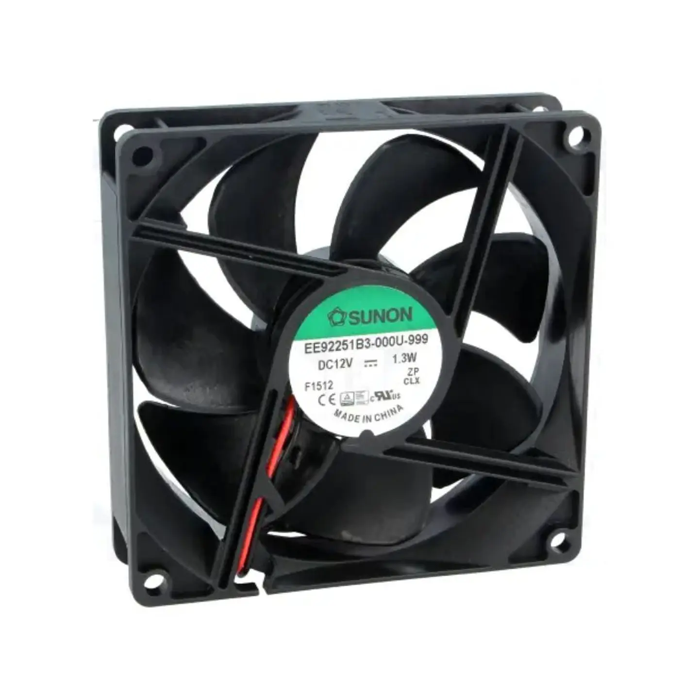 Ventoinha 12VDC 90x90x25mm 2 Fios D09023250G-00 SUNON 1