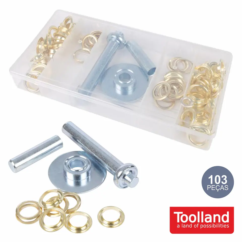 KIT DE ILHÓS 103X TOOLLAND 1