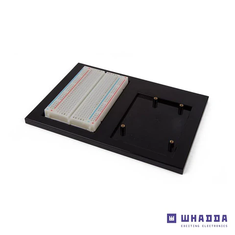 Suporte de Projeto Arduino Uno + Placa de Ensaio WHADDA