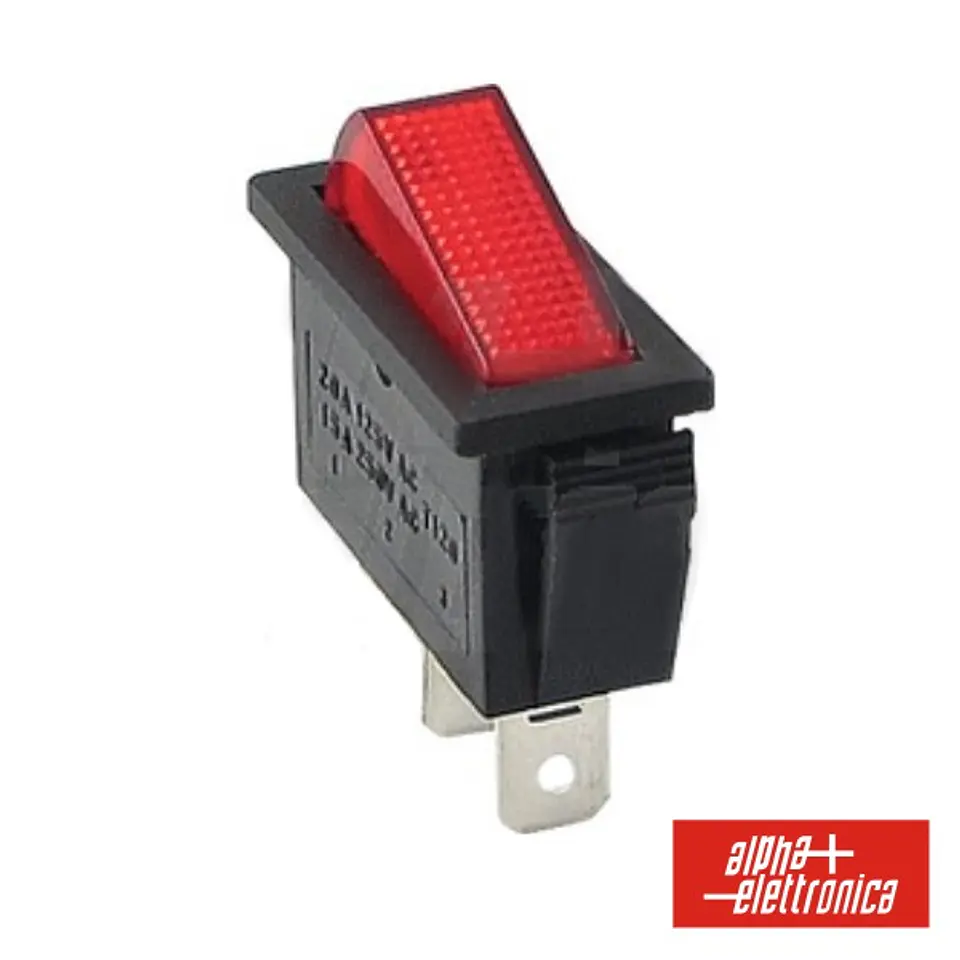 INTERRUPTOR BASCULANTE 15A-250V SPST ON-OFF 1