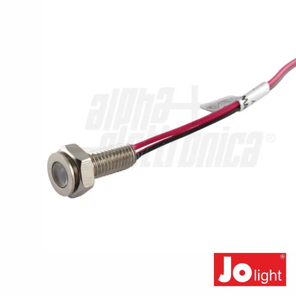 FOCO LED 0.2W 12V 12.1MM BRANCO QUENTE P/ ENCASTRAR IP20 JOL 1