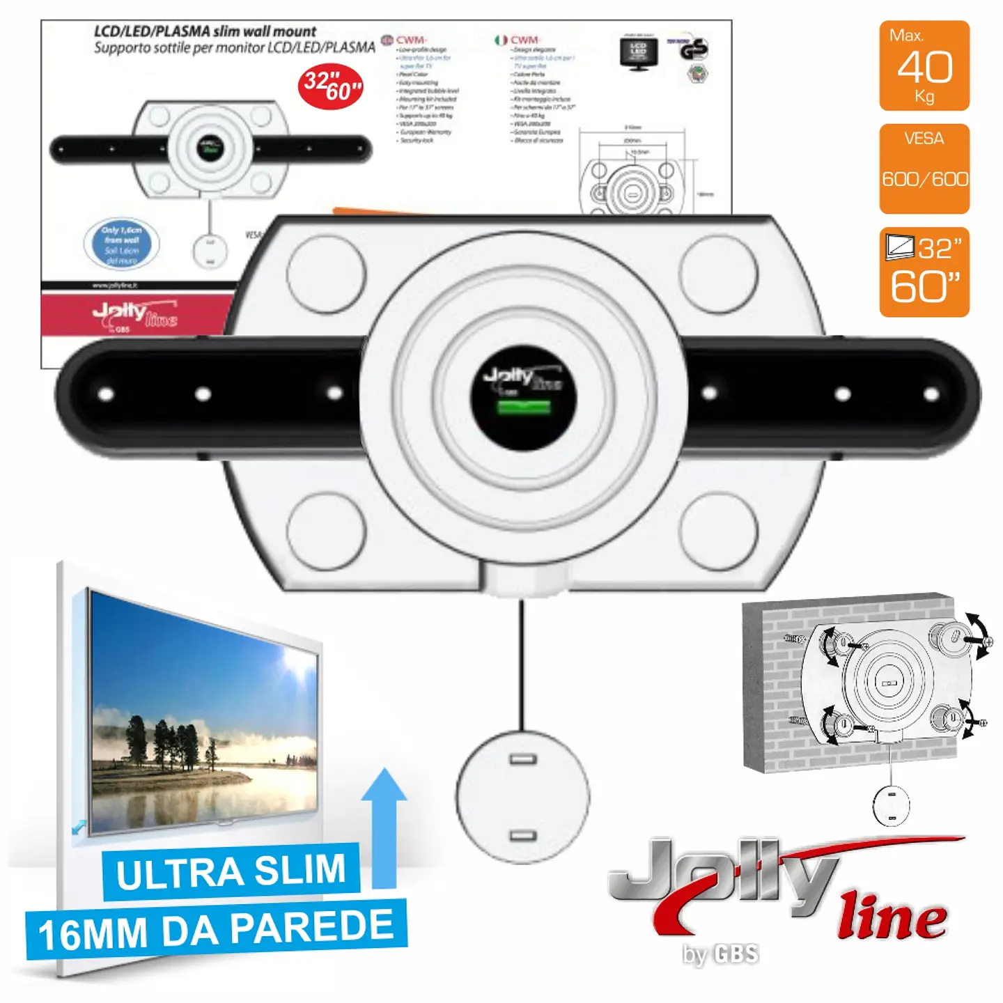 SUPORTE LCD/PLASMA 32