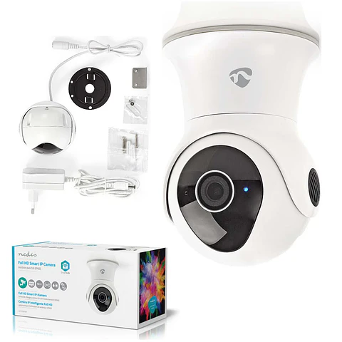 Câmara IP Inteligente P/ Exterior C/ WiFi / 1080p NEDIS