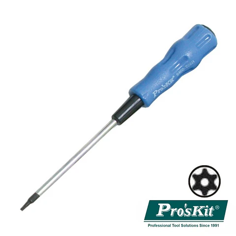 CHAVE TORX C/ FURO T08H 165MM PROSKIT