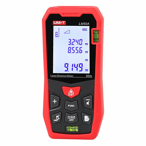 Medidor de Distâncias Digital C/ Laser 50m UNI-T