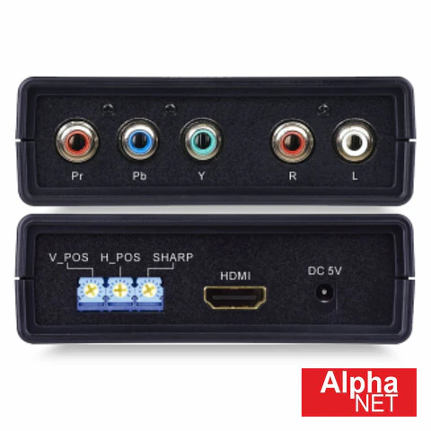 DISTRIBUIDOR COMPONENTES + ÁUDIO P/ HDMI ALPHANET