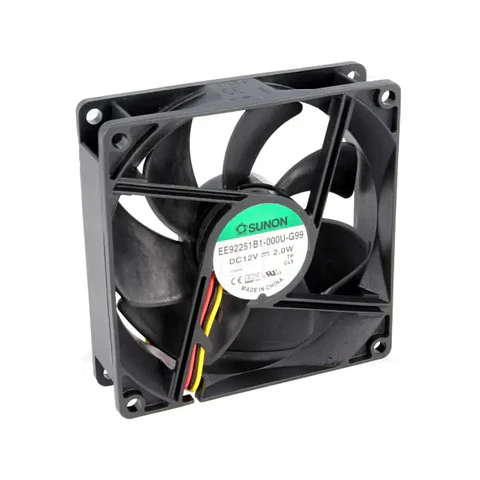 Ventoinha 12VDC 92x92x25mm 3 Fios EE92251B1-000U-G99 SUNON