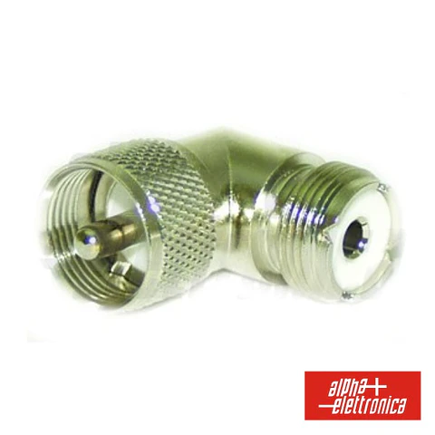 FICHA ADAPTADORA UHF A 90º MACHO/ FÊMEA M 359/A
