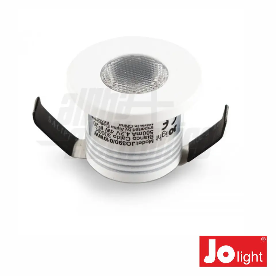 FOCO LED 2.5W 5V 35MM BRANCO QUENTE P/ ENCASTRAR IP20 1