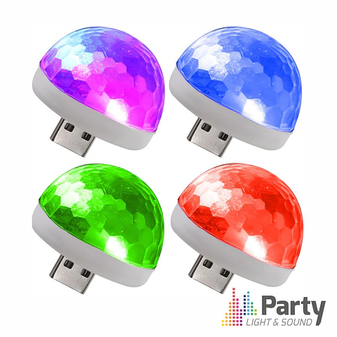 Conjunto de 4 AstroRGB USB PARTY