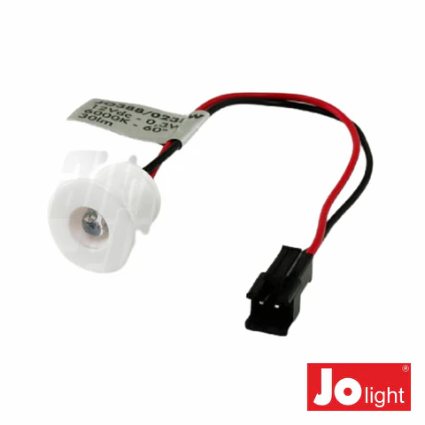 Foco LED 0.3W 12V 18mm Branco Frio P/ Encastrar IP20 JOLIGHT