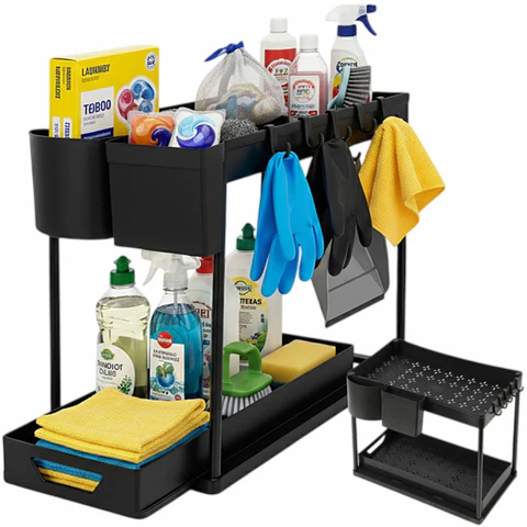 Organizador De Produtos Com 2 Níveis