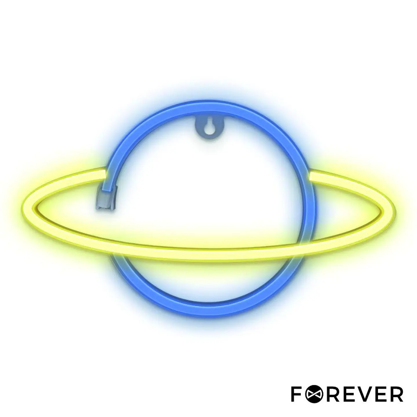 Luz LED Neon Em Forma de Saturno 1