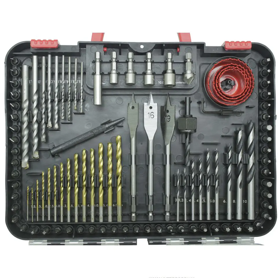 Conjunto de Brocas e Bits 100pcs 1