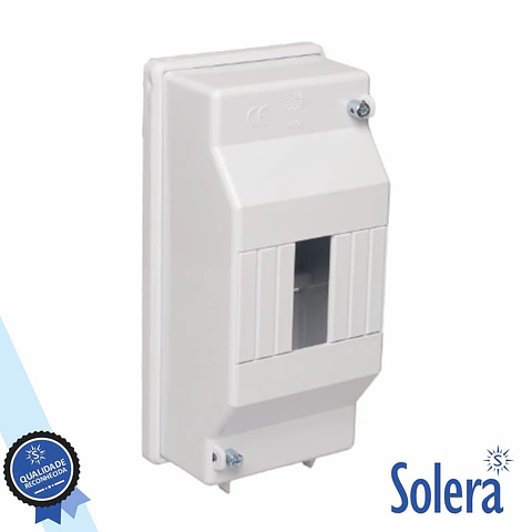 Caixa Distribuição Elétrica 4 Elementos IP40 IK07 SOLERA