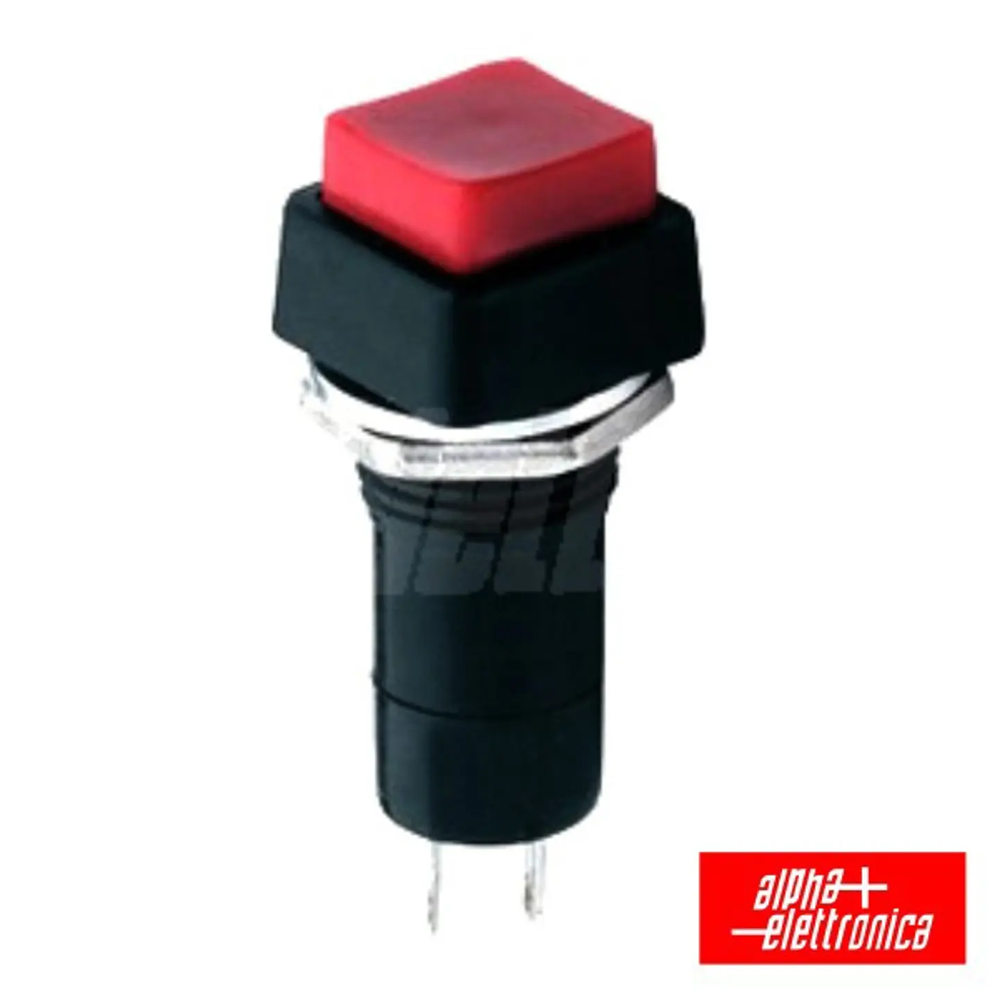 INTERRUPTOR PRESSÃO QUADRADO NORMALMEMTE ABERTO VERMELHO 1