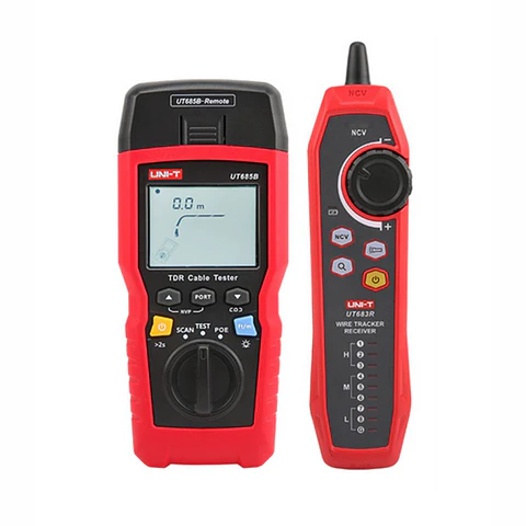 Testador De Cabos/Continuidade TDR C/ Gerador De Tons UNI-T