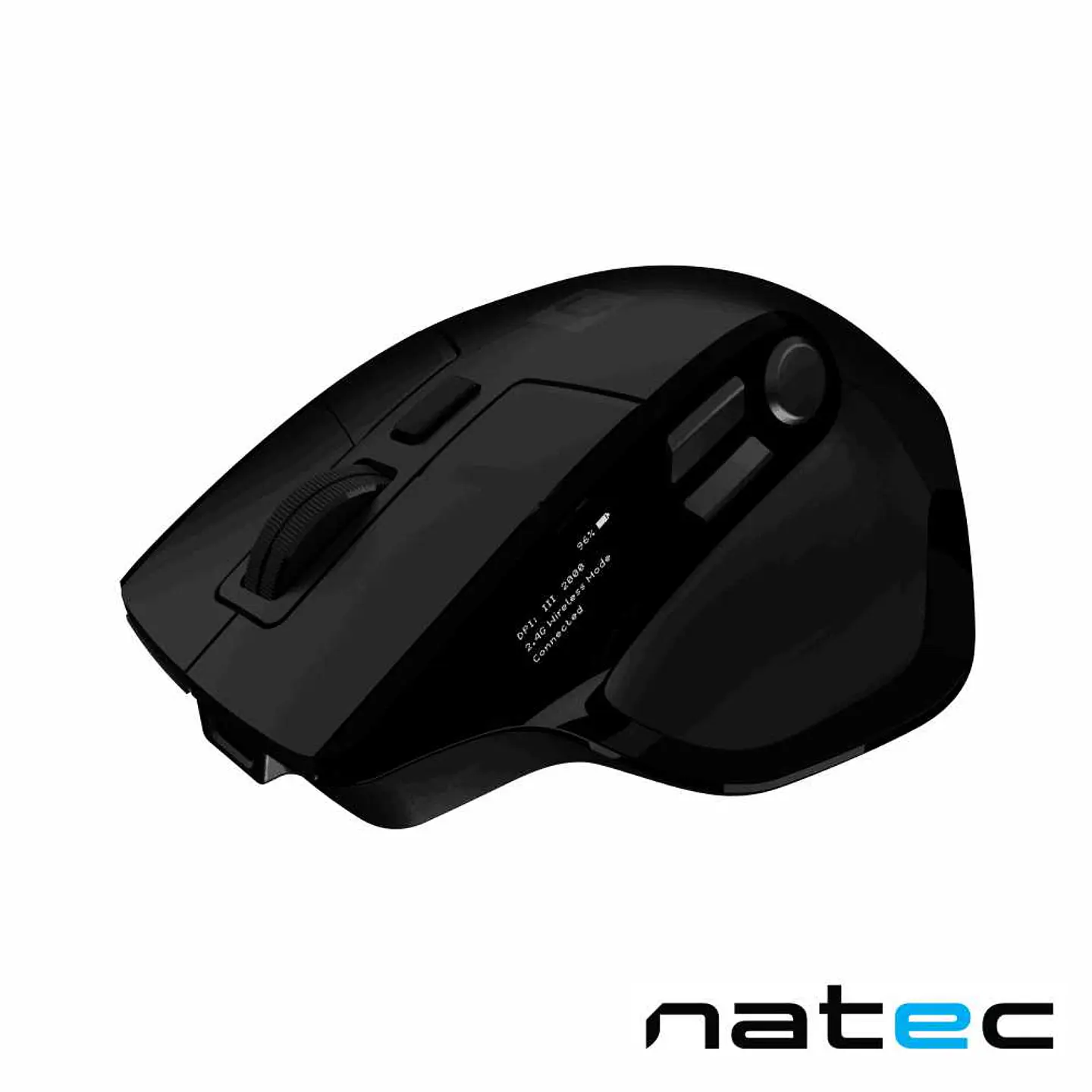 Rato Óptico Jaguar Pro 4000DPI Silencioso Programável NATEC 1