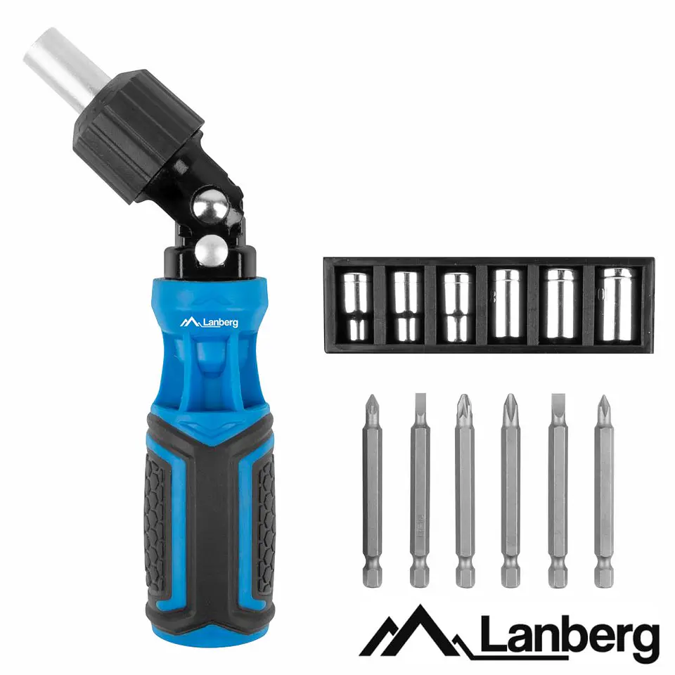 Chave De Roquete Ângular C/ 12 Pontas LANBERG 1