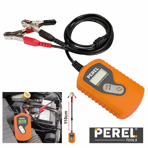 TESTADOR DE BATERIAS AUTOMÓVEL 12V PEREL