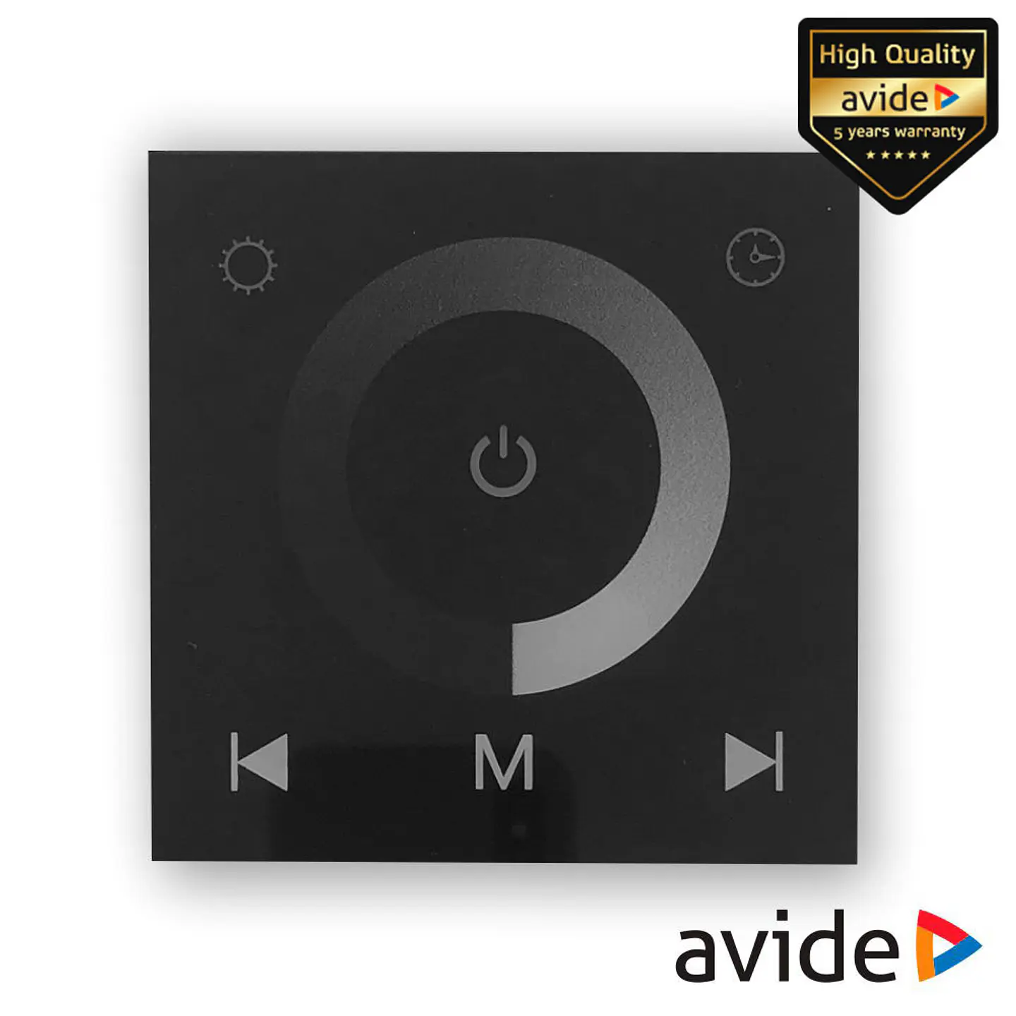 Interruptor de Parede Tátil P/ Fita LED Monocor 12V 8A AVIDE 1