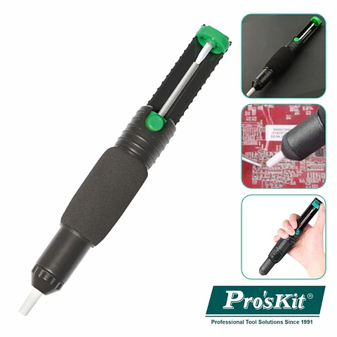 BOMBA DESSOLDADORA PROFISSIONAL ABS PRETA PROSKIT
