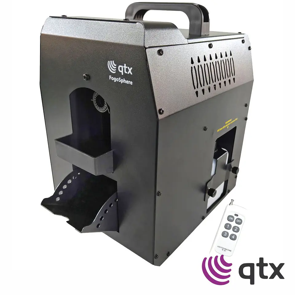 Máquina Bolhas/Fumo 700W Com Comando QTX 1