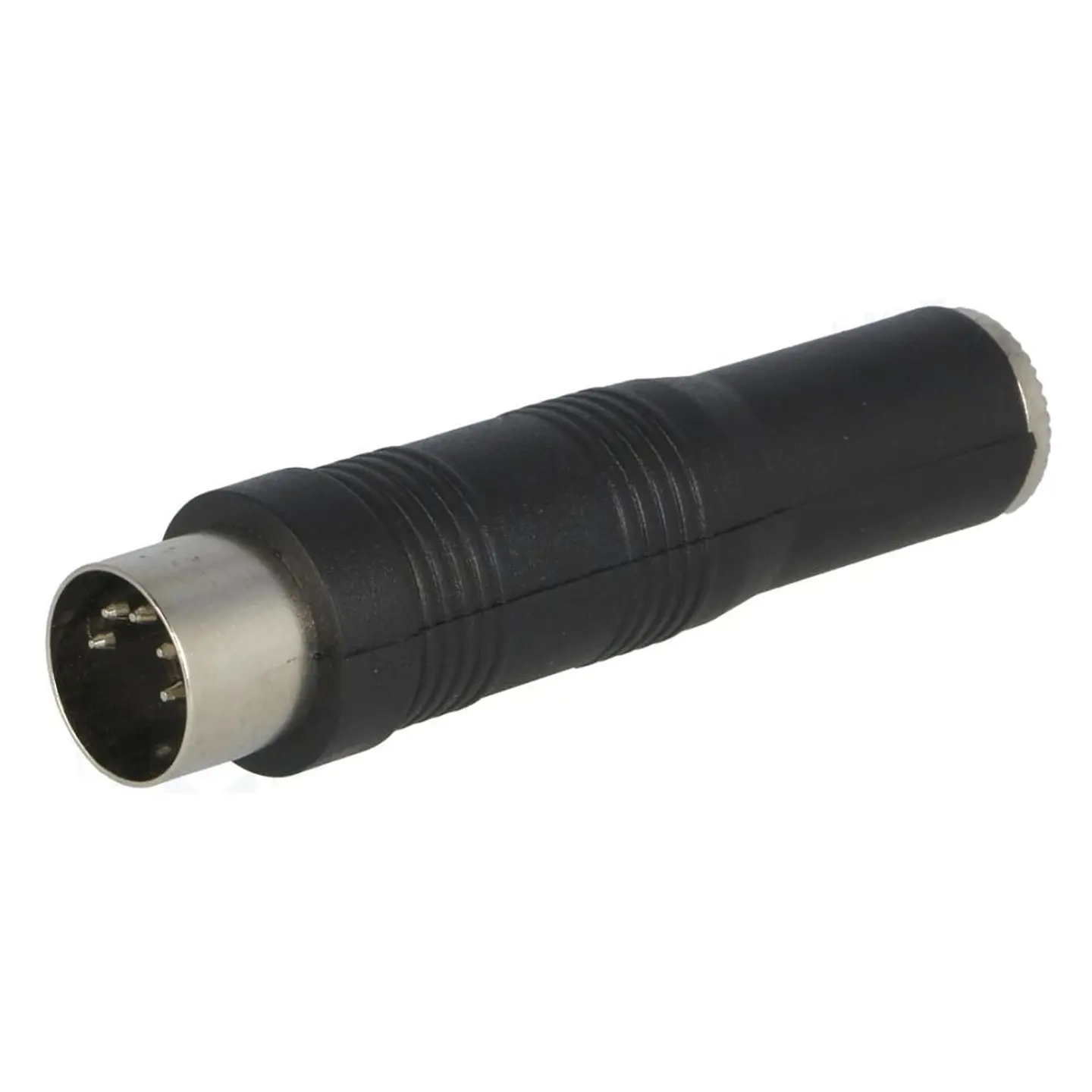 Ficha Adaptadora Jack 6.35mm Fêmea / DIN 5P Fêmea 1